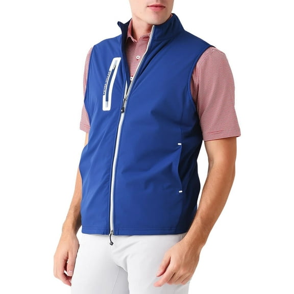 Peter Millar mens Hyperlight Fuse Hybrid Golf Vest, XL