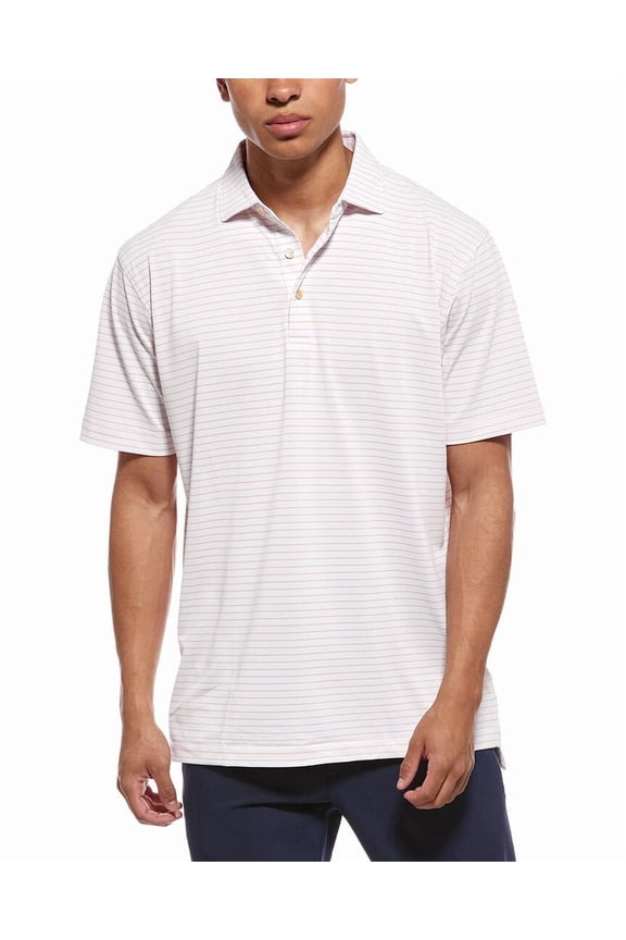 mens  Polo Shirt, XL, Pink