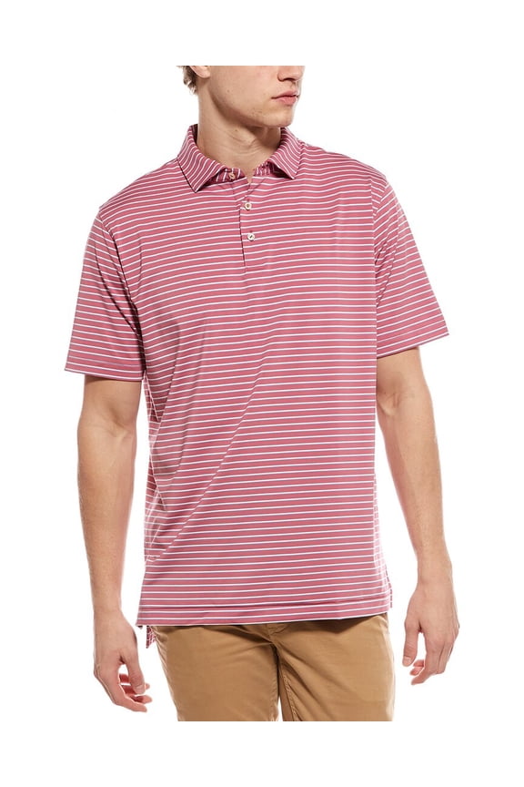 mens Polo Shirt, s, Pink