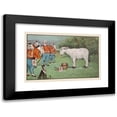 thumbnail image 1 of Peter Newell 18x13 Black Modern Framed Museum Art Print Titled - The Mules Declared He Looked Just Like a Great Big Woolly Sheep (1904), 1 of 5