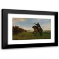 thumbnail image 1 of Peter Nicolai Arbo 24x16 Black Modern Framed Museum Art Print Titled - Untitled (1886), 1 of 1