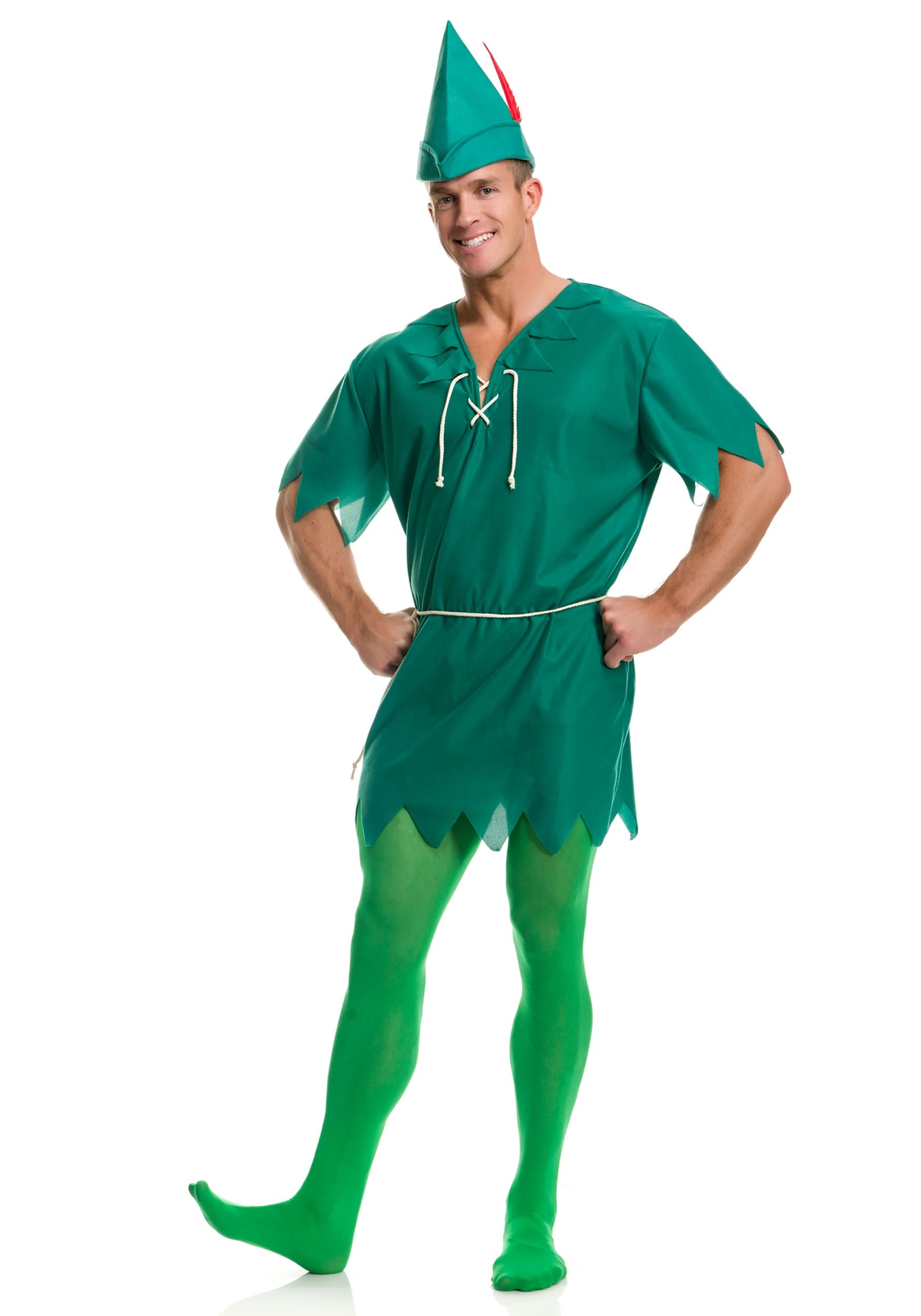 Peter Pan Adult Costume (X-Large 40-42) - image 1 of 2