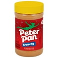 Peter Pan Crunchy Peanut HHA1 Butter, Made with Roasted Peanuts, Great