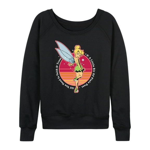 Peter Pan - Faith Trust Pixie Dust - Women's Lightweight French Terry Pullover