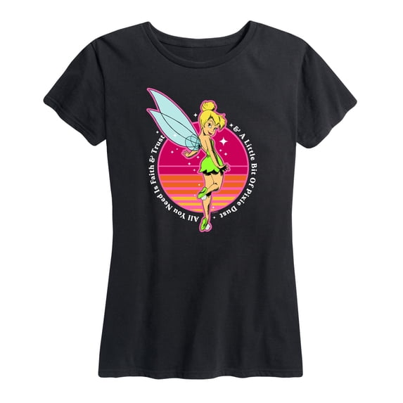 Peter Pan - Faith Trust Pixie Dust - Women's Short Sleeve Graphic T-Shirt
