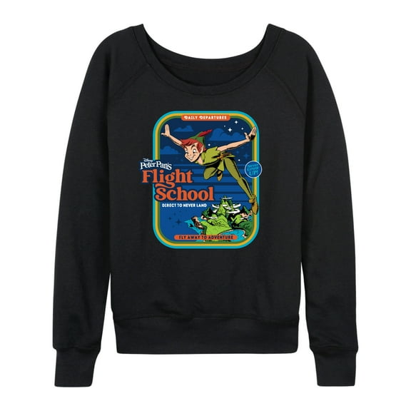 Peter Pan - Flight School - Women's Lightweight French Terry Long Sleeve Shirt
