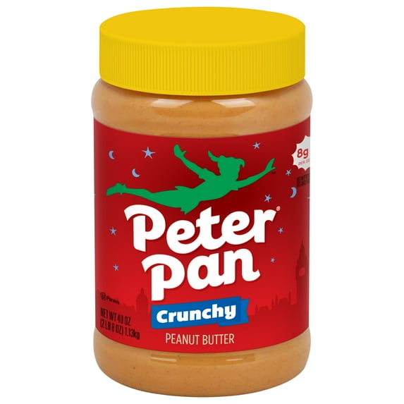 Peter Pan Gluten Free Crunchy Peanut Butter, Crunchy 40 oz Jar