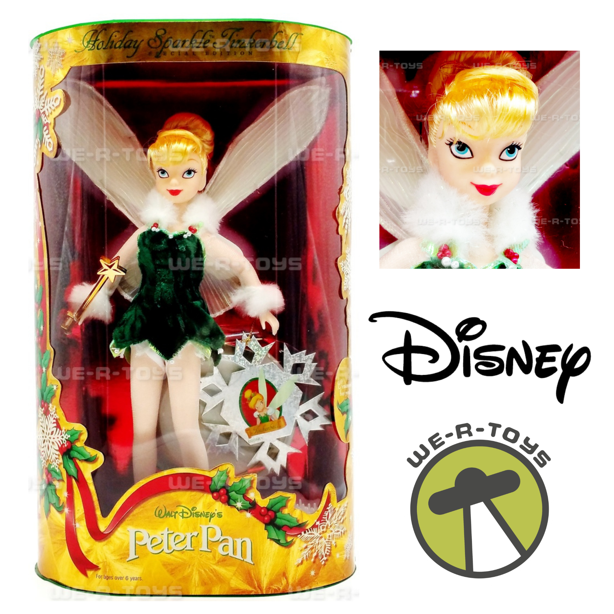 安い割引 Holiday Pan Peter Mattel Sparkle Edition Special Tinkerbell ピーターパン