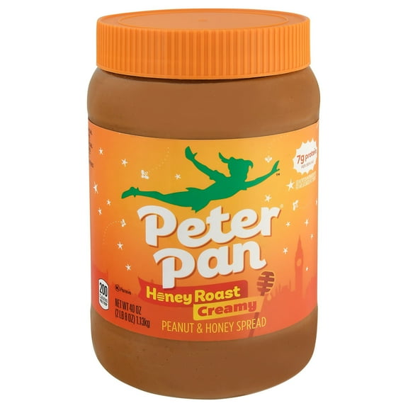 Peter Pan Honey Roasted Creamy Peanut & Honey Spread - 40 oz (Packaging May Vary)