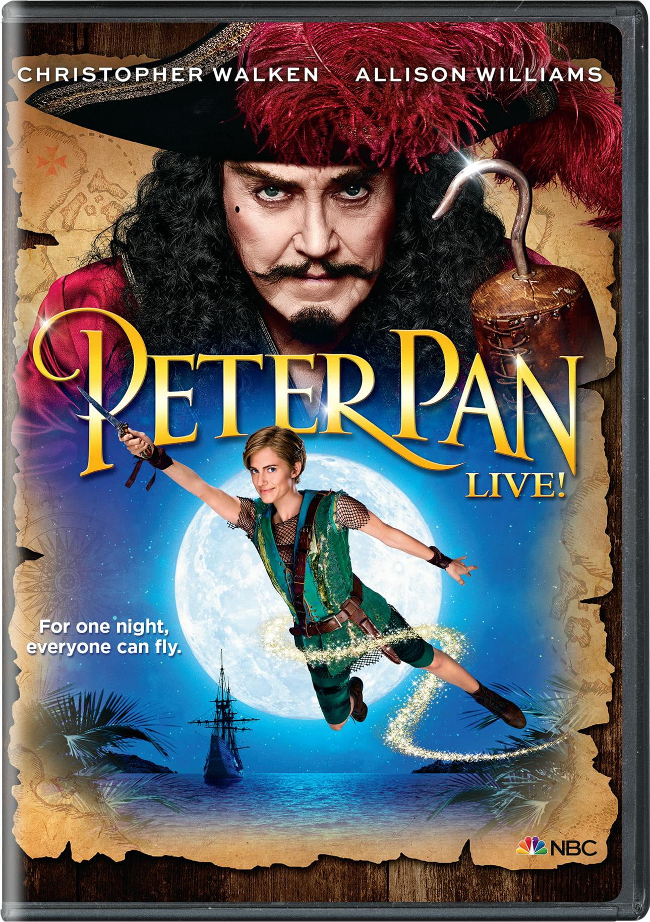 Peter Pan Live! [DVD] - Walmart.com