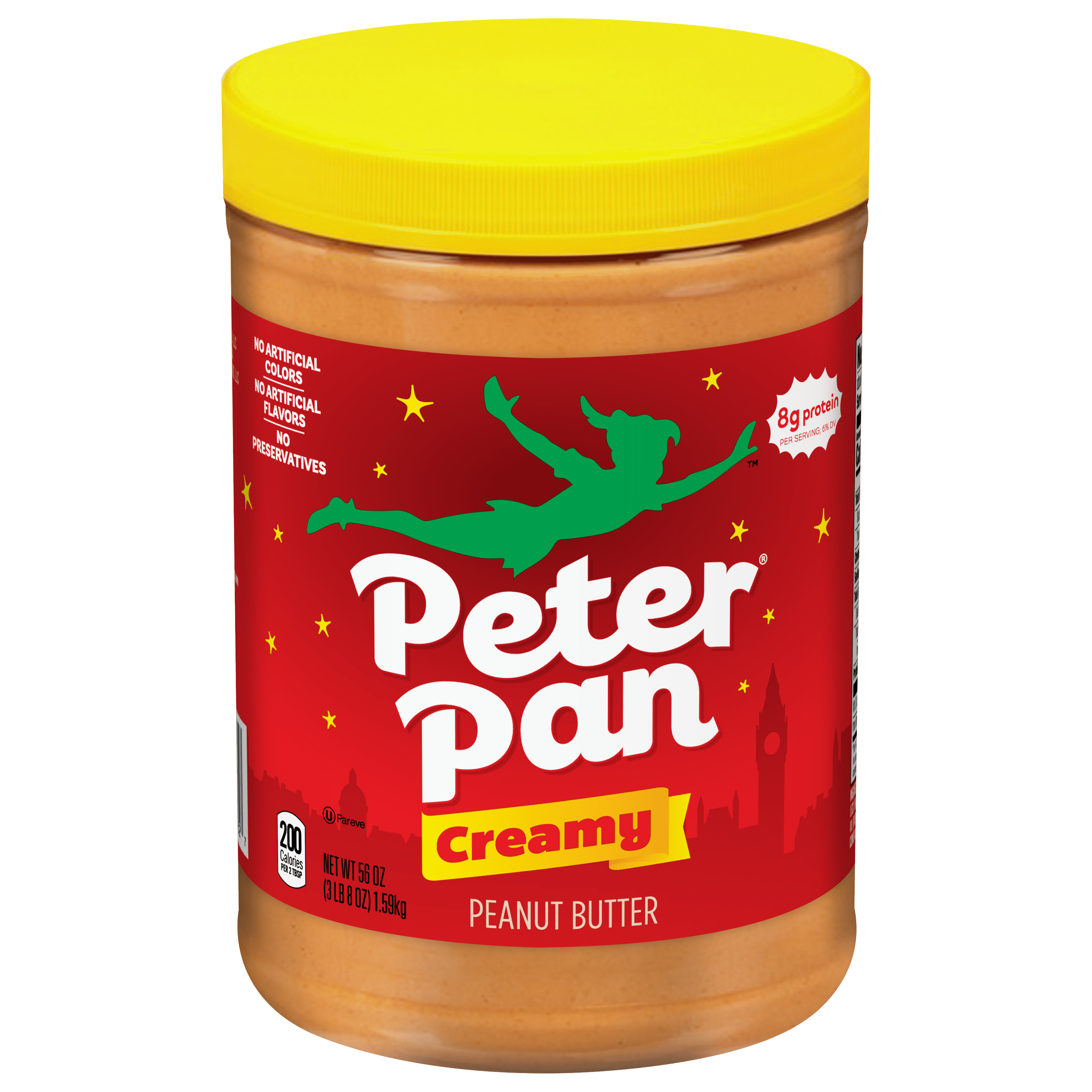 Peter Pan Original Creamy Peanut Butter Spread, 56 Oz