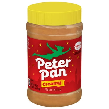 Peter Pan Original Creamy Peanut Butter Spread, Smooth, Gluten-Free, 28 oz Jar