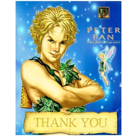 Peter Pan Thank You Notes w/ Envelopes (8ct)