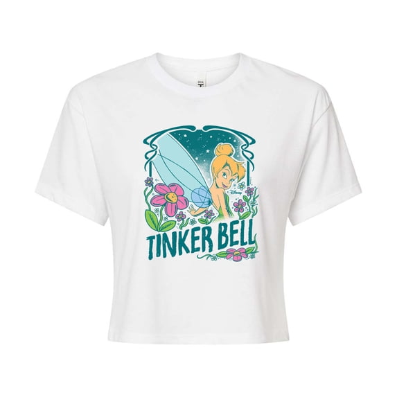 Peter Pan - Tinkerbell Nouveau Cropped Graphic T-Shirt