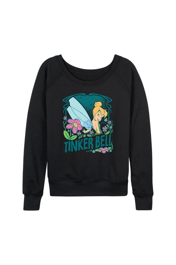 - Tinkerbell Nouveau - Women's French Terry Long Sleeve Pullover