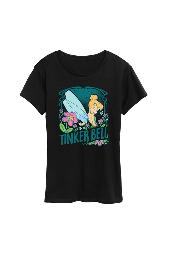 - Tinkerbell Nouveau - Women's Short Sleeve Graphic T-Shirt