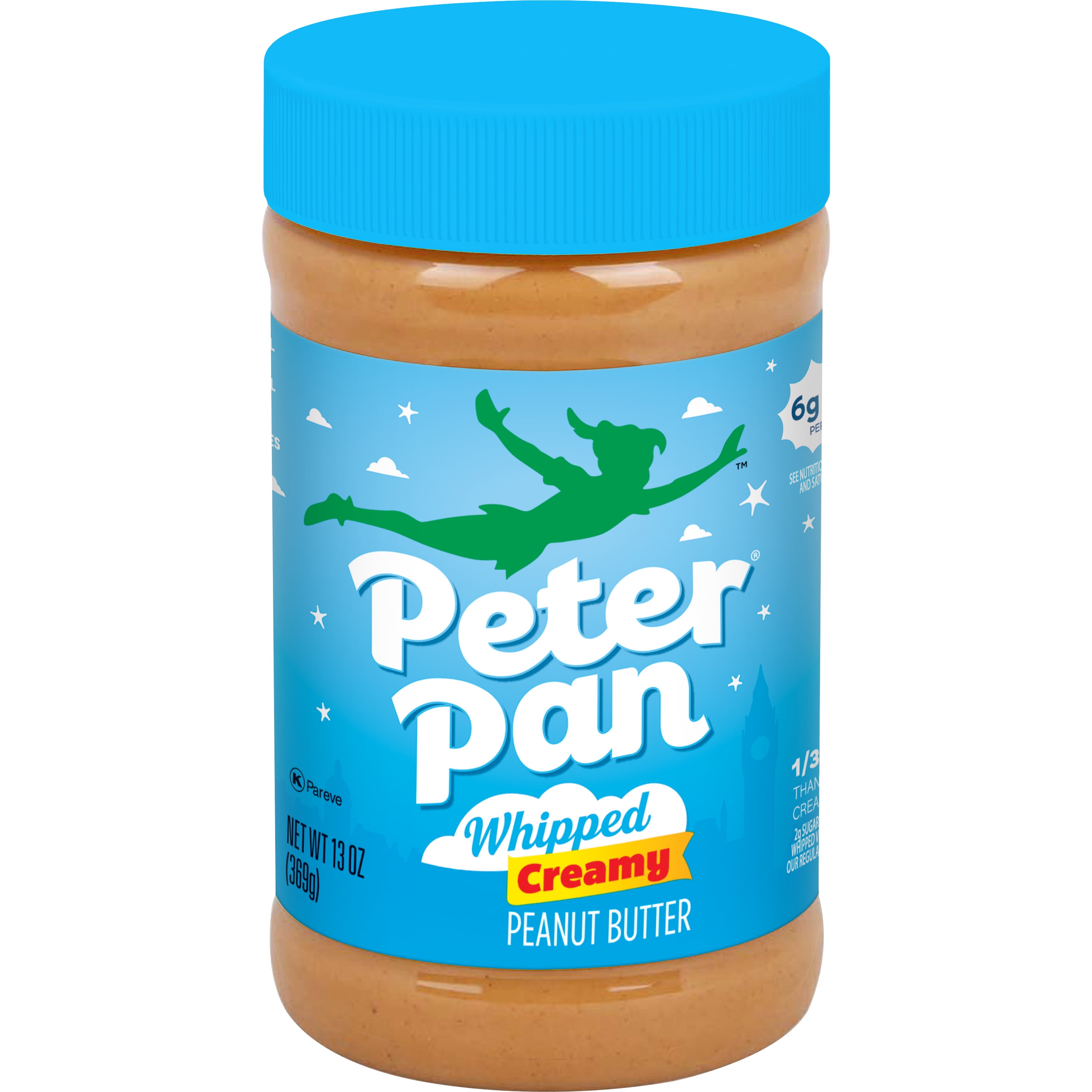 Peter Pan Whipped Peanut Butter Creamy Peanut Butter 13 Oz