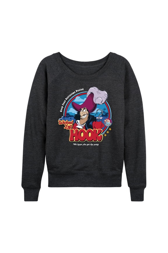 Peter Pan - Wicked Left Hook - Women's Lightweight French Terry Long Sleeve Shirt