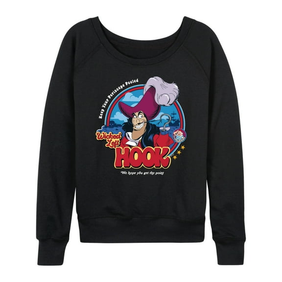 Peter Pan - Wicked Left Hook - Women's Lightweight French Terry Long Sleeve Shirt