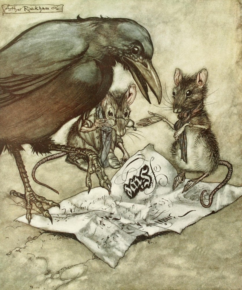 Peter Pan in Kensington 1912 Preposterous cried Solomon Canvas Art - A Rackham (24 x 36)