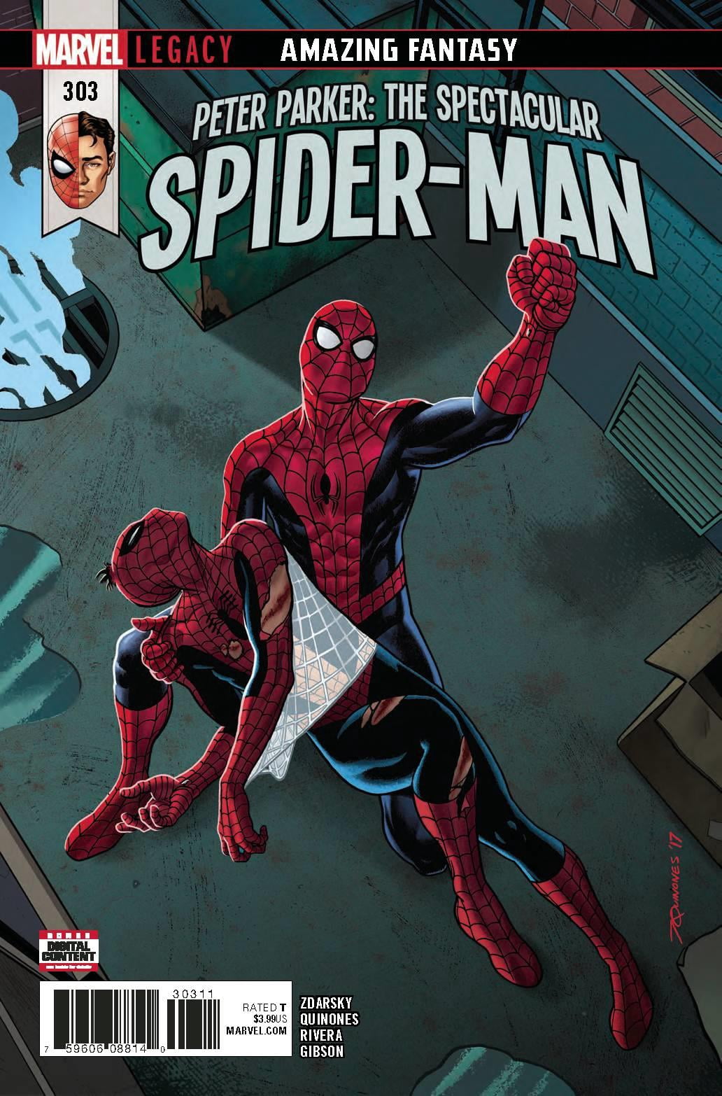 Cover of Peter Parker: The Spectacular Spider-Man #303