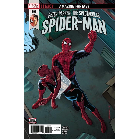 Peter Parker Spectacular Spider-man #303 Leg (Leg) Marvel Comics Comic Book