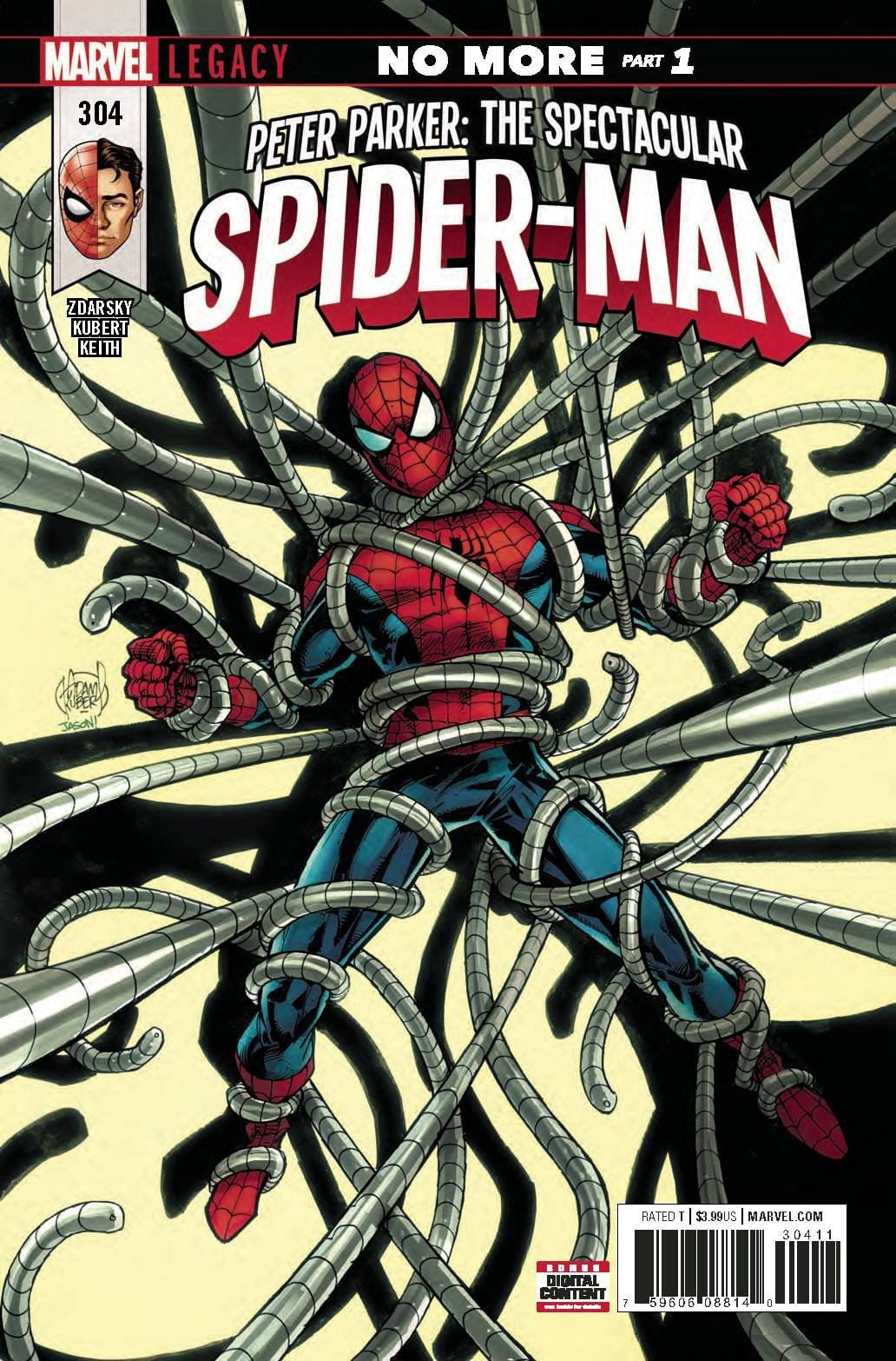 Cover of Peter Parker: The Spectacular Spider-Man #304