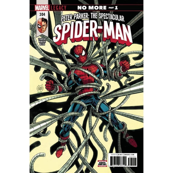 Peter Parker Spectacular Spider-man #304 (Leg) Marvel Comics Comic Book