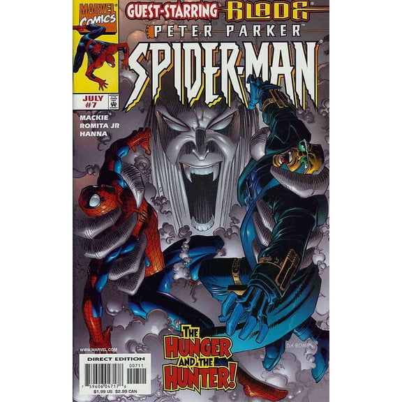 Peter Parker: Spider-Man #7 (with card) VF ; Marvel Comic Book