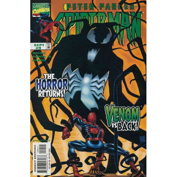 Peter Parker: Spider-Man #9 (with card) VF ; Marvel Comic Book