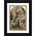 thumbnail image 1 of Peter Paul Rubens 11x14 Black Ornate Wood Framed Double Matted Museum Art Print Titled: The Assumption of the Virgin (1624), 1 of 5