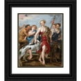 thumbnail image 1 of Peter Paul Rubens 12x14 Black Ornate Wood Framed Double Matted Museum Art Print Titled: Diana and Her Nymphs Departing for the Hunt (C. 1615), 1 of 5