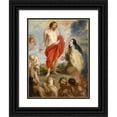 thumbnail image 1 of Peter Paul Rubens 15x18 Black Ornate Wood Framed Double Matted Museum Art Print Titled - Saint Teresa of Avila Interceding for Souls in Purgatory, 1 of 5
