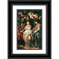 thumbnail image 1 of Peter Paul Rubens 2x Matted 18x24 Black Ornate Framed Art Print 'St. Domitilla with St. Nereus and St. Achilleus', 1 of 2
