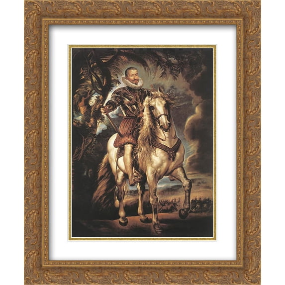Peter Paul Rubens 2x Matted 20x24 Gold Ornate Framed Art Print 'Duke of Lerma'