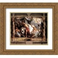 thumbnail image 1 of Peter Paul Rubens 2x Matted 24x20 Gold Ornate Framed Art Print 'The Victory of Eucharistic Truth over Heresy', 1 of 2