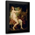 thumbnail image 1 of Peter Paul Rubens, Workshop of 11x14 Black Modern Framed Museum Art Print Titled - The Death of Dido, 1 of 5
