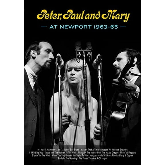 Peter, Paul and Mary at Newport 1963-65 (DVD), Shout Factory, Music & Performance