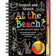 Peter Pauper Press Scratch & Sketch at the Beach Paperback