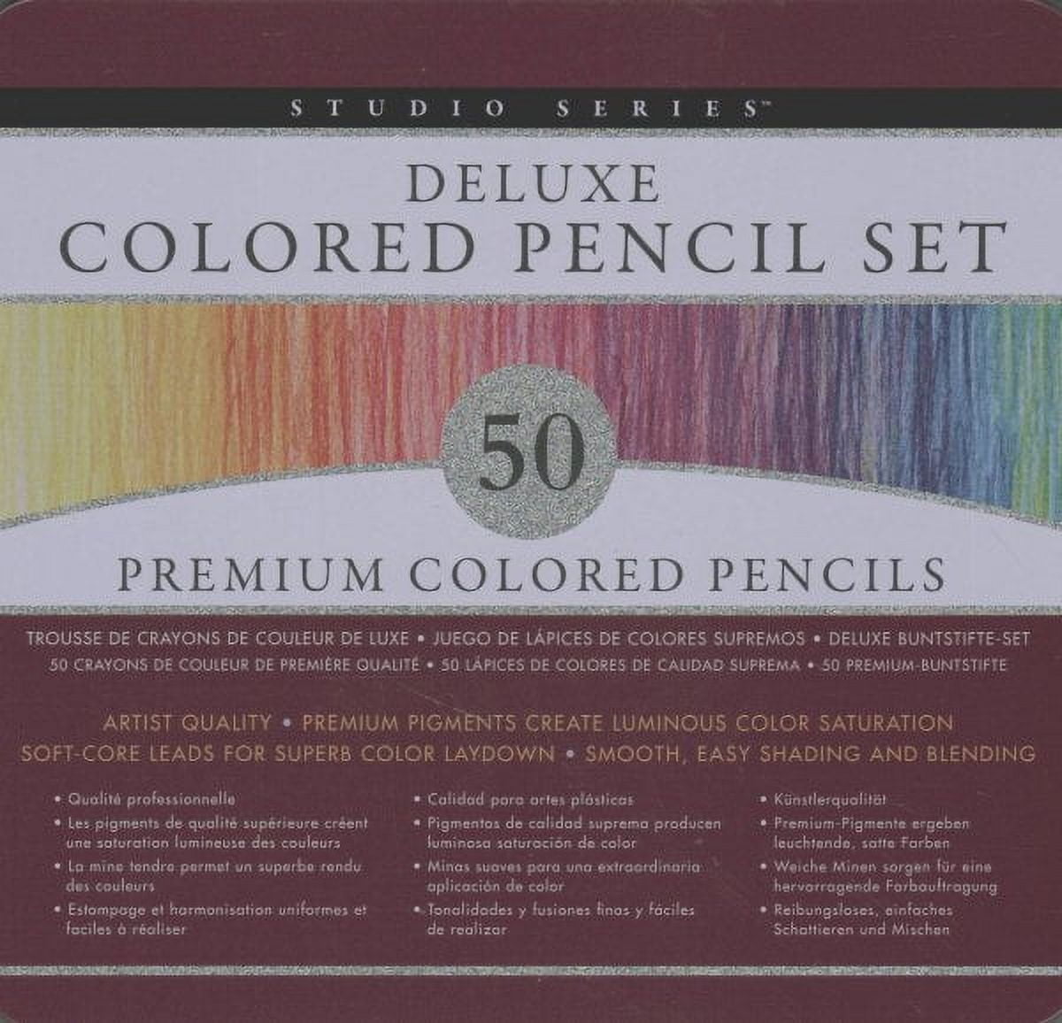 Deluxe Colored Pencil Set- 50 Count Deluxe Colored Pencil Set- 50 Count