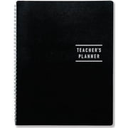 Peter Pauper Press Teachers Lesson Planners & Appointment Book, 9 x 11.25, Black, 144