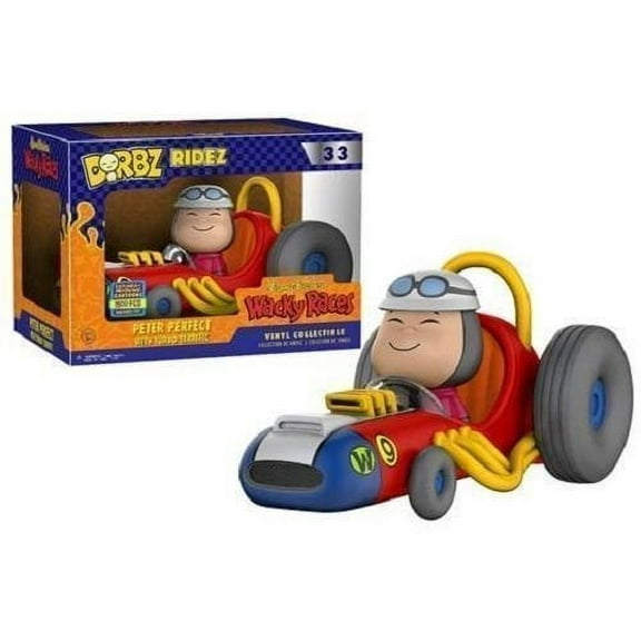 Peter Perfect with Turbo Terrific Hanna-Barbera Wacky Races Dorbz Ridez #033 SDCC 2017 Limited Edition