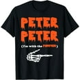 thumbnail image 1 of Peter Peter i'm with the pumpkin, Halloween costume T-Shirt, 1 of 3