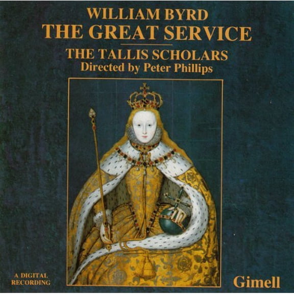 Peter Phillips William Byrd: The Great Service (CD)
