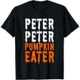 thumbnail image 1 of Peter Pumpkin Eater Halloween Costume Couple Men T-Shirt100% pure cotton short-sleeved shirt for both men and women, 1 of 6