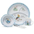 thumbnail image 1 of Peter Rabbit 5-Piece Melamine Baby Dish Set, 1 of 3