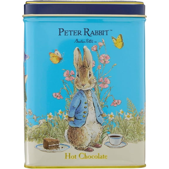 Peter Rabbit Beatrix Potter Hot Chocolate Velvety Smooth Collectible Tin 250g