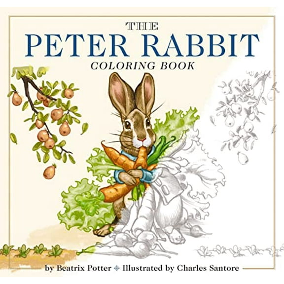 Pre-Owned Peter Rabbit Coloring Book, the: A Classic Editions Coloring Book: The Classic Edition Coloring Book Paperback