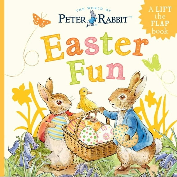 Peter Rabbit Easter Fun: A Lift-The-Flap Book, (Board Book)