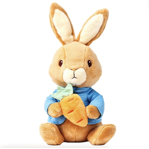 Peter Rabbit Holding Carrot Plush 13 " Kids Preferred 43118